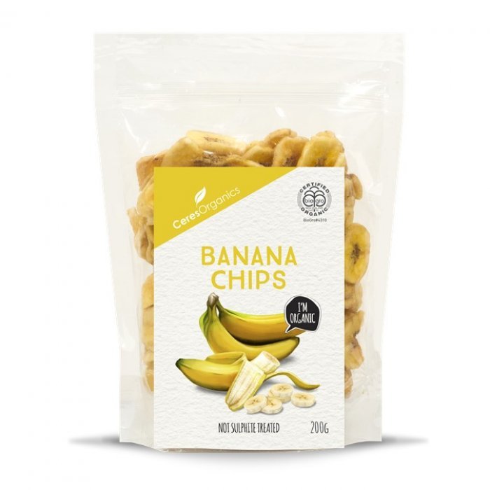 Ceres Dried Banana Chips 200g